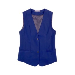 Online Order Royal Blue Suit Vest Custom Bank Staff Vest Suit Ladies Vest Vest Supplier SKLS106 Online Order Royal Blue Suit Vest Custom Bank Staff Vest Suit Ladies Vest Vest Supplier SKLS106